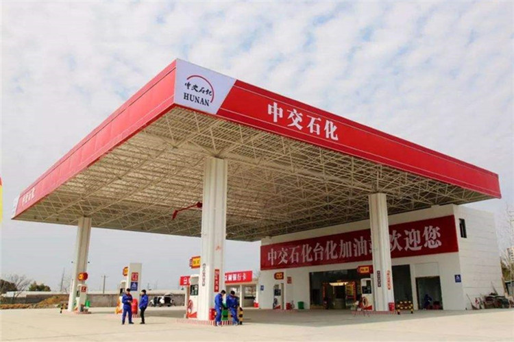 渝中加油站钢结构网架案例6